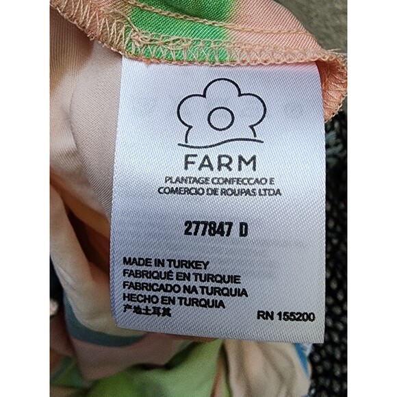 Anthropologie Farm Rio Halter Dress Abstract NWT Size 2X MSRP $230.00 - Picture 13 of 14